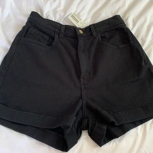 American Apparel black shorts size 30/31. NWT